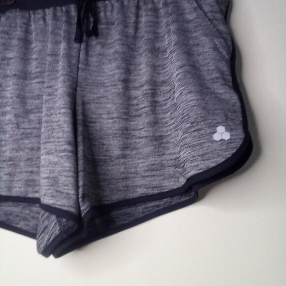 Tek Gear Workout Gear Shorts Women XXL Running Active Athletic Gray Black - Picture 6 of 16
